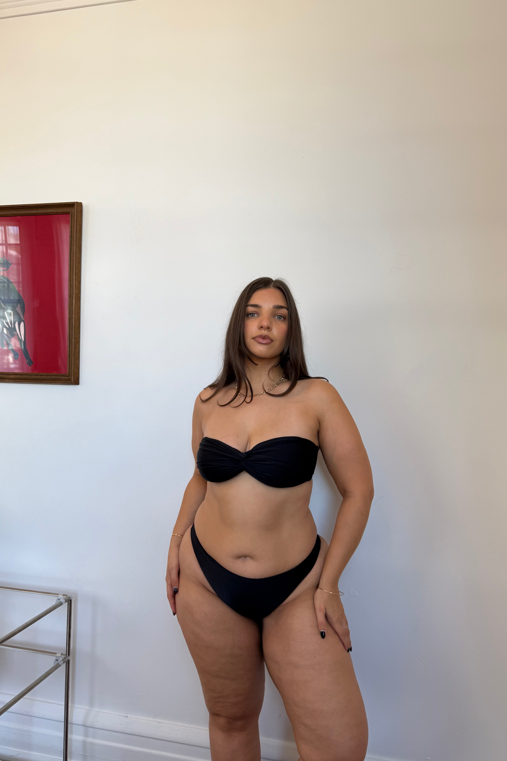 Cora Bikini Top - Black
