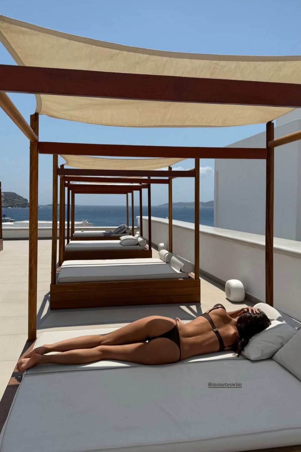 Lou Bikini Bottom - Chocolate