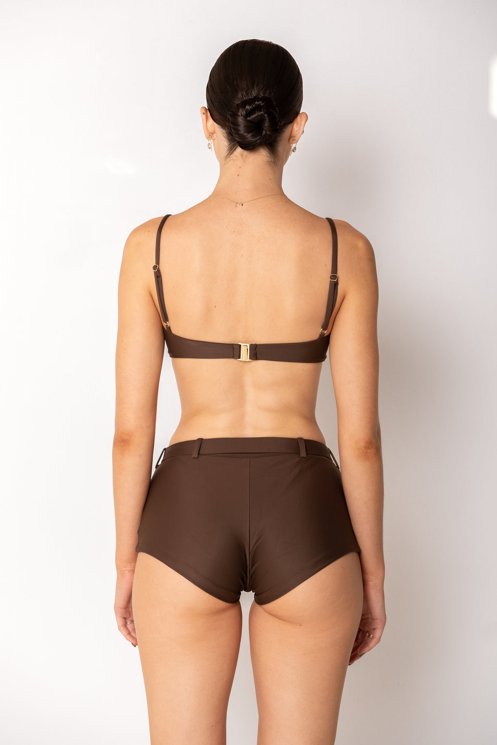 Prim Bikini Top - Chocolate