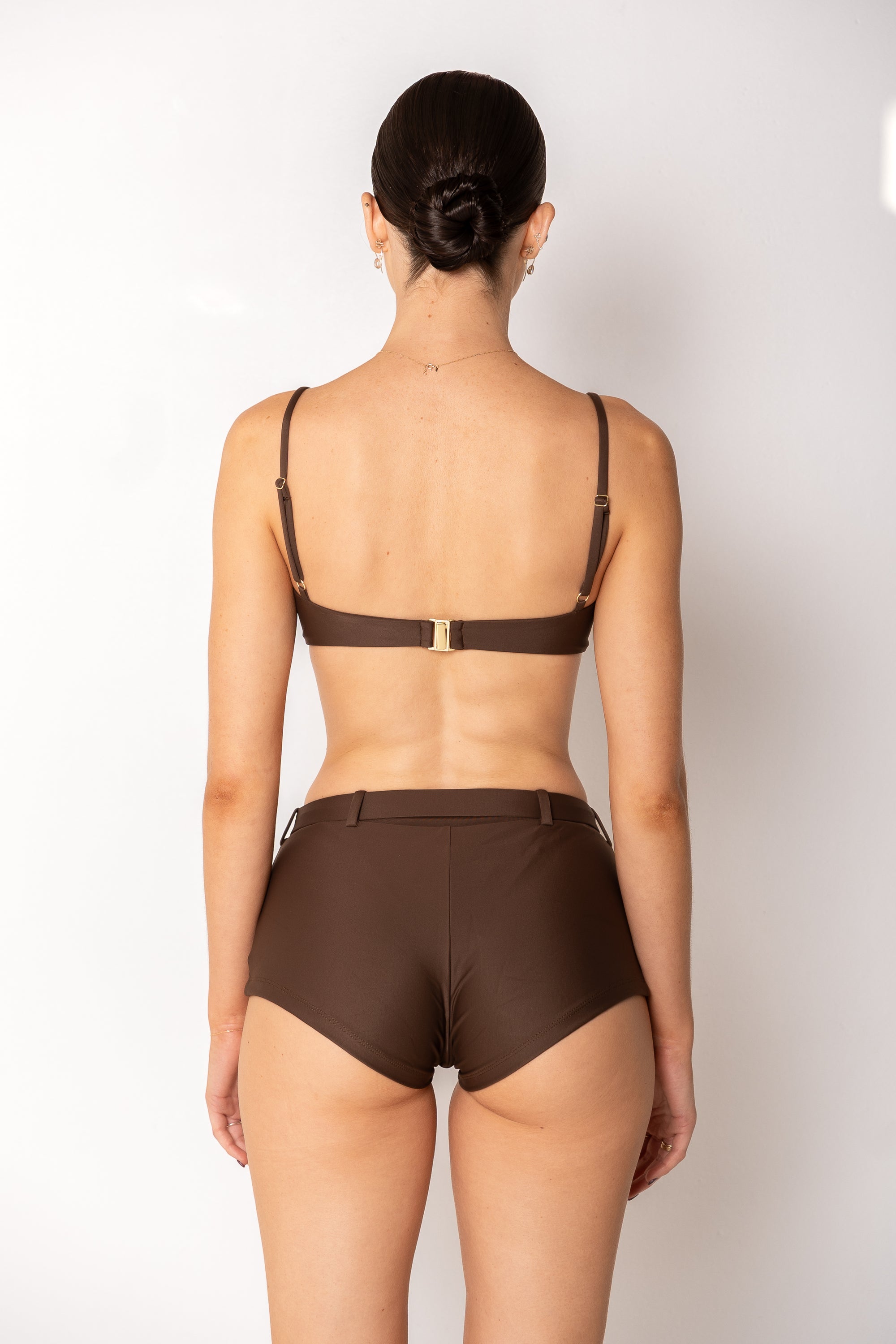 Prim Bikini Top - Chocolate