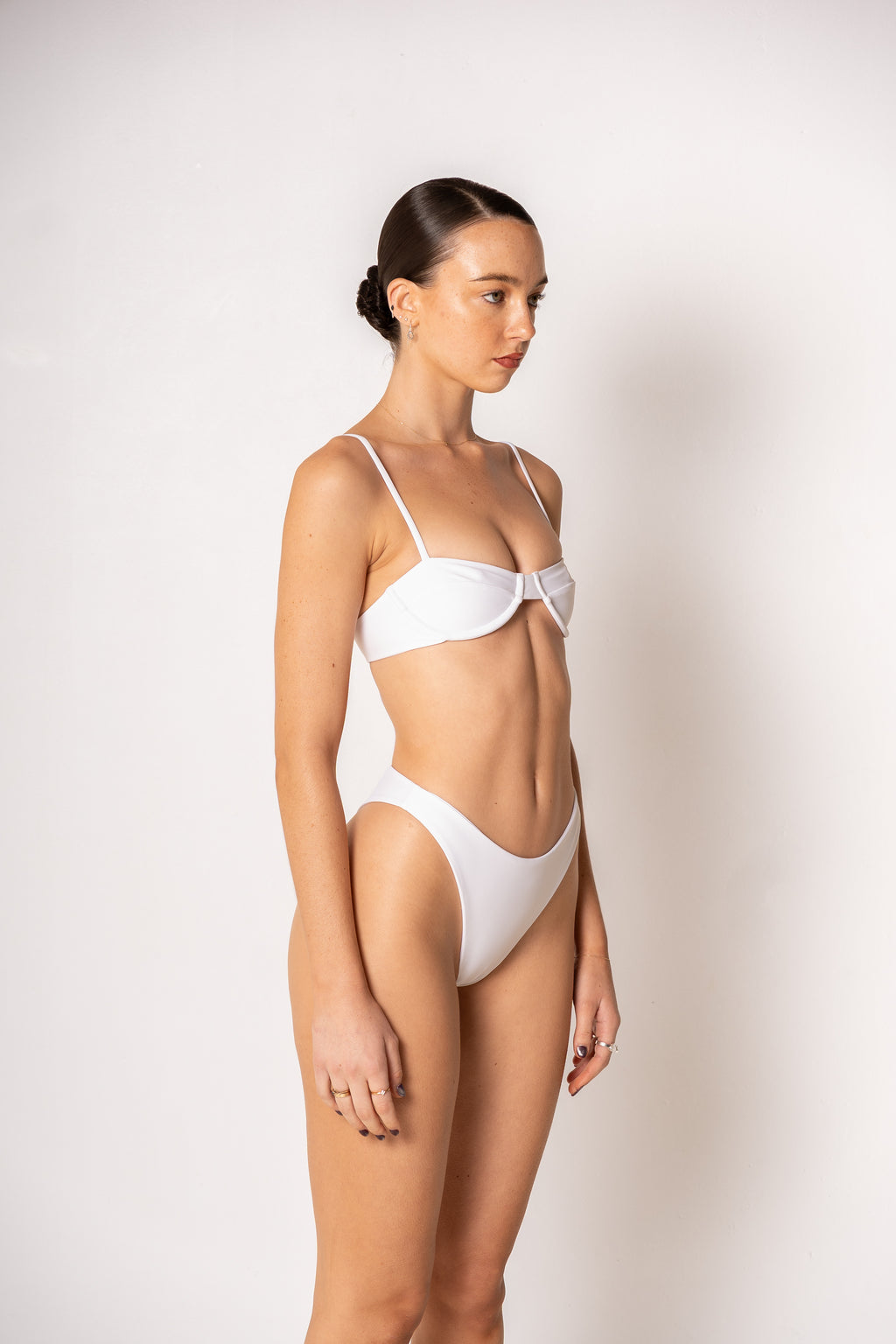 Prim Bikini Top - White